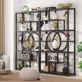 thumbnail image 6 of Tribesigns 72’’ Bookcase Bookshelf, 7-Tier Tall Etagere Bookcases Book Shelves, Industrial Bookshelves, 6 of 8