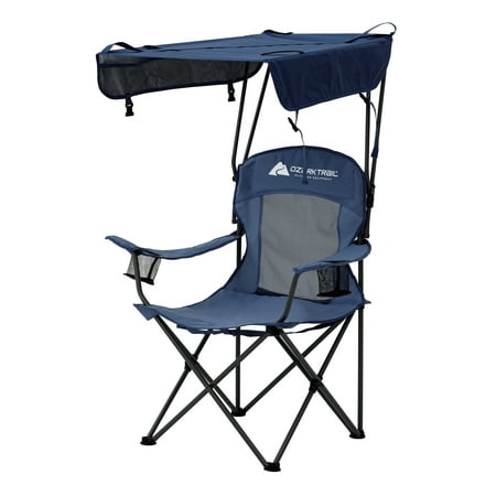 Ozark Trail Sand Island Shaded Canopy Camping Chair with Cup