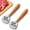 2PCS, variant on Meat Tenderizer Mallet, Meat Tenderizer Tool, Funny Fist Shaped Zinc Alloy Steak Pounder, Dual Sided Kitchen Hammer with Comfortable Grip Handle for Steak, Chicken, Beef, Pork, Poultry (1PCS)