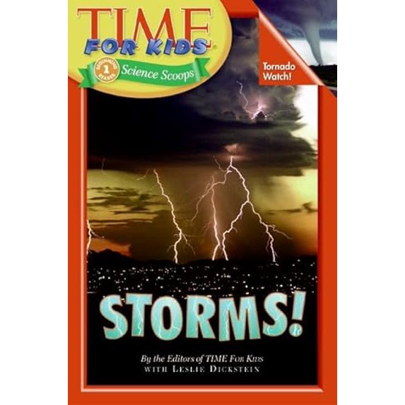 Pre-Owned Time For Kids: Storms! (Time For Kids Science Scoops) (Paperback) 0060782048 9780060782047