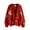 Red, variant on Lovskoo Cardigan Sweaters for Women Open Front Trendy Spring Long Sleeve Short Coat Blouse Oversized Winter Outerwear Tops Pink