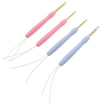 WHAMVOX 4pcs Embroidery Punch Needles Felting Tools Manual Needle Felting Portable Needle Felting Tool