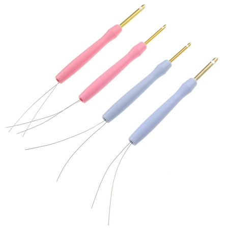 WHAMVOX 4pcs Embroidery Punch Needles Felting Tools Manual Needle Felting Portable Needle Felting Tool