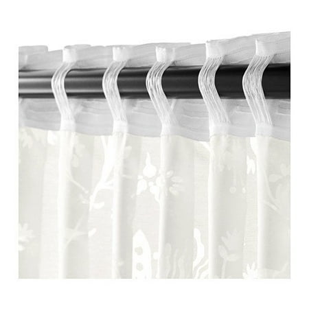 Ikea Sheer Curtains 1 Pair White 226 2958 3830 Walmart Com