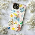 thumbnail image 5 of Curious Monkey Dreamy Playtime Phone Case for iPhone 16 15 14 13 12 11 Pro Max Plus – Colorful Pastel Cartoon Design, Shockproof Protective Cover, 5 of 6