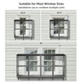 thumbnail image 2 of unipaws Prevent Conditioned Air Loss, 2 Tiers Bug Proof Cat Catio, Window Cat House with Clear PC Panels, 2 of 8