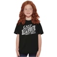 thumbnail image 3 of Cast Spells Not Dice Dragon Gamer Crewneck T Shirts Boy Girl Teen Brisco Brands XS, 3 of 6