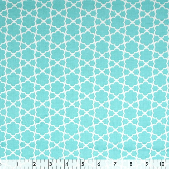 FABRIC CREATIONS fat quarter Pre-Cut 45.7 × 53.3 cm (21 in) blanc Flower Outlines, 18x21