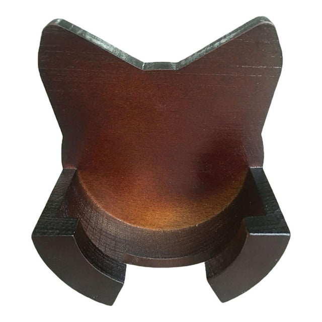 Portafiltros de café montado en la pared portafiltros soporte de madera maciza piezas de cafetera Espresso para cocina hogar 51mm/53mm/58mm