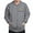 Graphite Gray, variant on CafePress - Delta Tau Delta Full Color Stacked Signature Sweatshirt - Zip Hoodie, Classic Hooded Sweatshirt with Metal Zipper