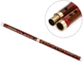 thumbnail image 2 of Chinese Musical Instrument Traditional Handmade Dizi Bamboo Flute In D E F G Key Tone F tone, 2 of 8
