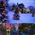 thumbnail image 6 of Zukuco 96 LED Snowflake Fairy String Curtain Window Light LED Starry Christmas String Lights for Christmas Bedroom Outdoor Indoor Decorations, 6 of 8