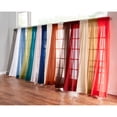 thumbnail image 5 of BrylaneHome BH Studio Sheer Voile Rod-Pocket Panels -Set Of 2, 5 of 6