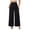Black, variant on Work Pants Women Audhol Women's Loose Pleated Front Long Pants Wide Leg Trousers Solid Causal Slacks for Women Beige 2XL