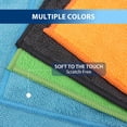 thumbnail image 3 of FRKSMD-12 Pack Microfiber Cleaning Cloth 11.8x11.8inch - Streak-Free, Reusable Wipes for Glass, Kitchen, Car, Dusting - Absorbent & Lint-Free (Mixed Color 04, 11.8 x 11.8 in), 3 of 4