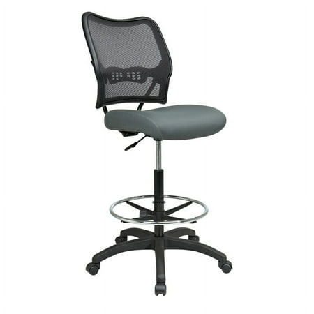 UPC: 0090234502944 | SPACE Seating Deluxe AirGrid® Back Drafting Chair with Mesh Seat