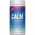 thumbnail image 1 of Natural Vitality CALM Suplemento de Magnesio, 120 gomitas sabor frambuesa - limón, 1 of 2