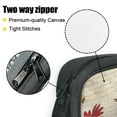 thumbnail image 4 of ZUXONGSY Hummingbird Daisy Letter Pattern Bible Case for Women Zippered Bible Cover Church Bag Bible Protective with Handle Portable Bible Bag Bible Carrier Bible Study Supplies, 4 of 6