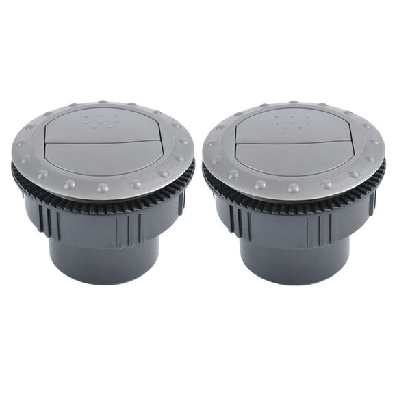 2pcs RV Air Conditioner Vent Outlet Round A/C Air Vent Ventilation Outlet