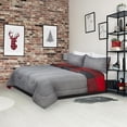 thumbnail image 1 of Safdie & Co. Comforter 2PC Set T Printed Houndstooth Plaid, 1 of 2