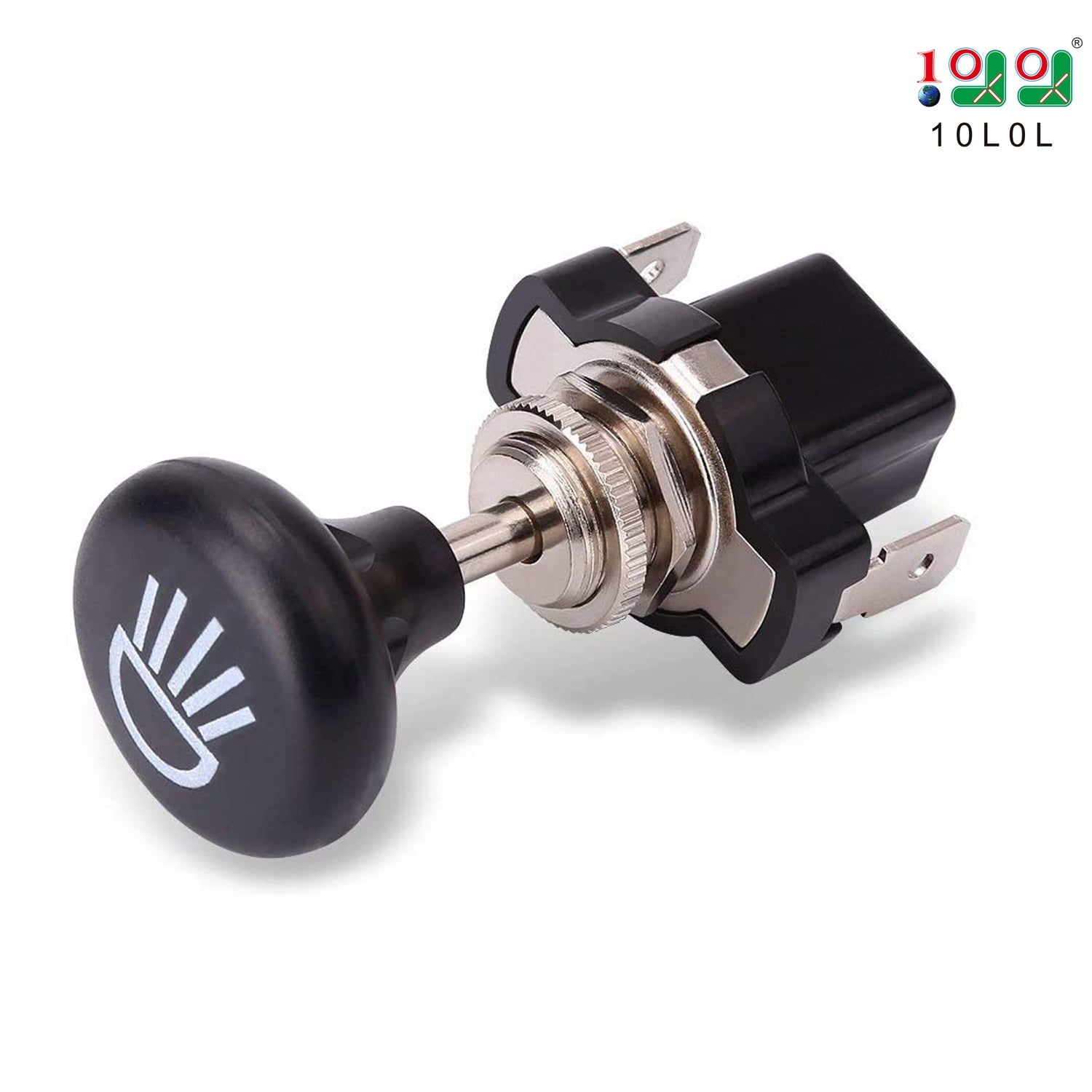 10L0L Golf Cart Push Pull Headlight Switch Button Fit EZGO Yamaha Club Car 12V Cart Parts Accessories