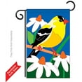 thumbnail image 2 of Gold Finch Garden Flag Indoor/outdoor 18" X 13.5", 2 of 2