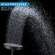 thumbnail image 2 of Cabezal de ducha de lluvia de alta presión con brazo de extensión de 11 pulgadas, alto flujo, aspecto moderno de lujo, aumento de la presión redondo n, 2 of 7