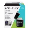 Accu-Chek Guide Glucose Strips for Diabetic Blood Sugar Testing (Pack of 50)