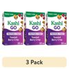 (3 pack) Kashi GO Breakfast Cereal, Protein Cereal, Family Breakfast, Family Size, Toasted Berry Crisp, 22oz Box (1 Box)