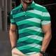 thumbnail image 2 of Camisas de Manga Corta de los Hombres Impresión Botón Casual Turndown Cuello Blusa para el Uso Diario Y Al Aire Libre, 2 of 5