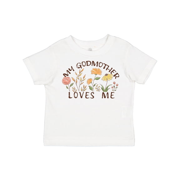 Inktastic My Godmother Loves Me Boys or Girls Toddler T-Shirt