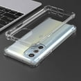 thumbnail image 7 of Case for Motorola Edge Plus 2022 (Edge+ 2022) / Edge Plus 5G UW 2022, Crystal Clear Cover with Reinforced Corner Bumper Slim Fit Shockproof Flexible TPU Phone Case - Transparent, 7 of 7