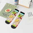 thumbnail image 6 of Lsque Pikmin Printed Crew Socks, Moisture-Wicking Socks, Athletic Socks for Men Breathable Cushion Socks Casual Sport Socks for Running Traveling, 6 of 6
