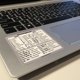 Chrome OS Reference Keyboard Shortcut Sticker Vinyl - Size 3" x 3" for ...