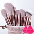 thumbnail image 2 of 13PCS Makeup Brushes Set Professional Eyes Shadow Lip Contouring Brush Loose Powder Concealer brochas de maquillaje Makeup Tools t, 2 of 6