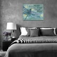 thumbnail image 5 of Dragonfly Wall Art Green Dragonfly Pictures Wall Decor Farmhouse Rustic Dragonfly Lotus Flower Canvas Painting Prints Modern Artwork Decoration for Bathroom Bedroom Living Room 16"x12", 5 of 6