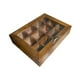 thumbnail image 5 of Gabinete de almacenamiento de madera, cofres de té, tienda en casa, uso comercial, caja de exhibición de escritorio, organizador de muñecas de juguete estilo B, 5 of 8