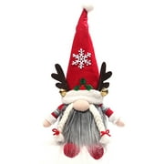 Long Beard Dwarf Doll With Luminous Antlers Couple Doll
