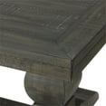 thumbnail image 4 of Martin Svensson Home Napa Solid WoodCoffee Table Gray, 4 of 8