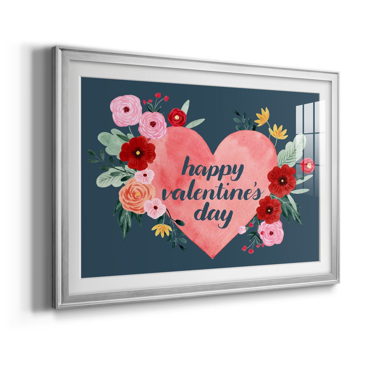 Sweet Hearts Collection A Premium Framed Print - Ready to Hang