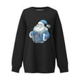 thumbnail image 4 of Vêtements d'Hiver pour Femmes P-TTG Taille Imprimé de Noël Robe d'Hiver pour Femmes Adaptée pour l'Hiver Décontracté, 4 of 5