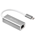 thumbnail image 1 of SilverStone Technologies EP13C Adaptateur Réseau Ethernet USB 3.1 Type-C Génération1 vers RJ45 Gigabit, Charbon, 1 of 3