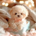 thumbnail image 4 of Robot Dog, My Realistic Robot Puppy, Interactive Plush Toy, Like a Real Puppy, Gift for Children (White), 4 of 4