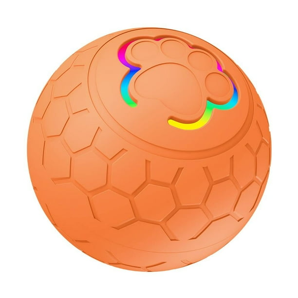 pelota de juguete para perros, inteligente, interactiva, recargable, automática, con ruedas de 2,2 pulgadas, P0D6