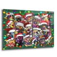 thumbnail image 2 of Epic Art 'Christmas Collage' by Dean Russo, Acrylic Glass Wall Art, 36"x24", 2 of 8