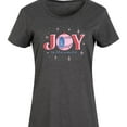 thumbnail image 3 of Instant Message - Christmas - Joy To The World Sparkle - Women's Any Way Dress, 3 of 7