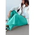 thumbnail image 5 of Women's Sea Green Mineral Wash Loose Pants – Casual Wide Leg Style for Everyday Comfort, XL, 5 of 8