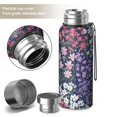 thumbnail image 2 of 20 Oz Pioneer Flower Coffee Tumbler Double Wall Insulated Stainless Steel Water Bottle | Metal Reusable Thermoses Flask with Cup Cap | Leak & Sweat Proof with Anti-Dust Lid, 2 of 7