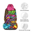 thumbnail image 4 of Wukai Butterfly Garden Full Set Car Seat Covers with Soft Padding Universal Auto Front Seats Protector and Cushion Mat, 4 of 5