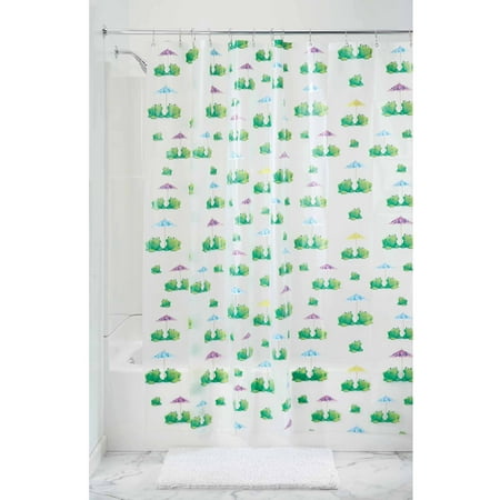 InterDesign Frogs PEVA Shower Curtain